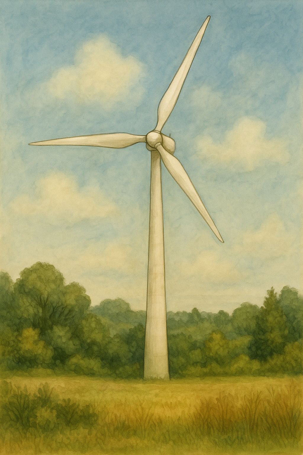 Wind power for Power the Park
