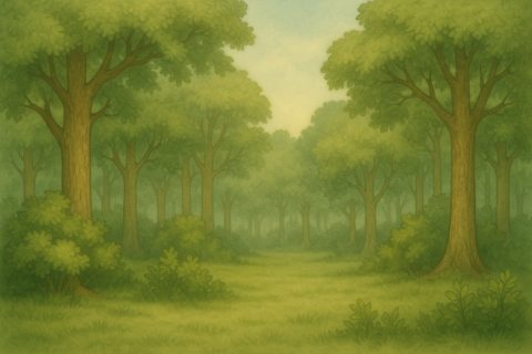 Forest landscape
