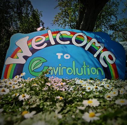 Envirolution Welcome SIgn
